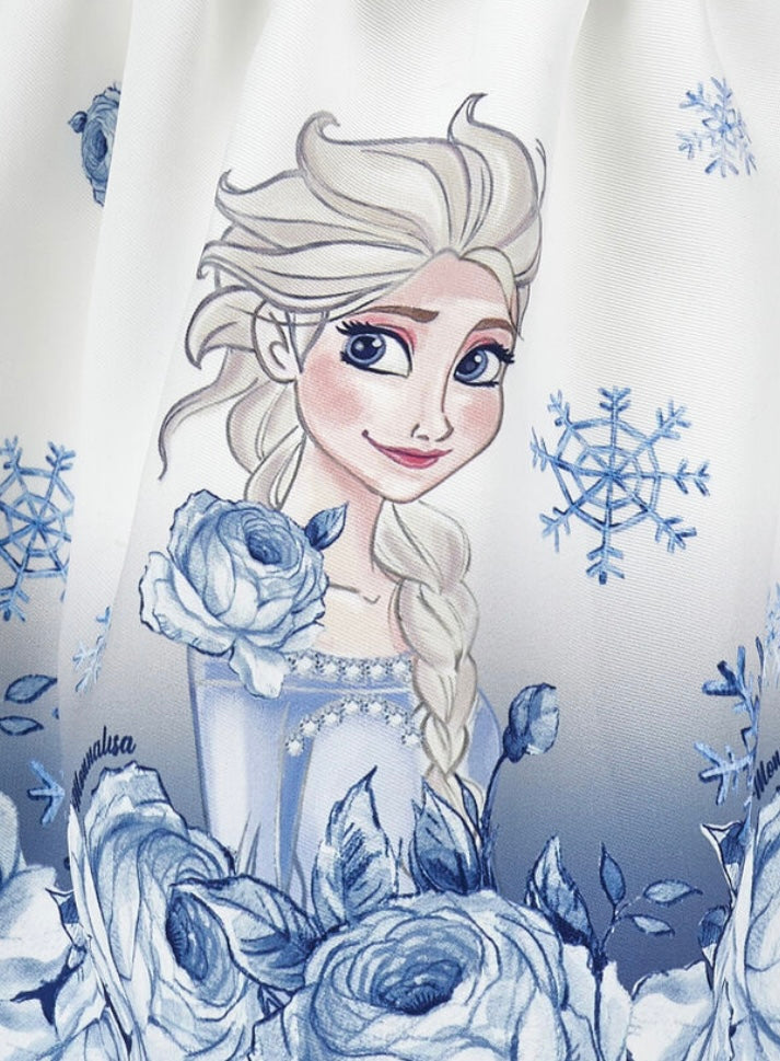 Monnalisa frozen belted dress