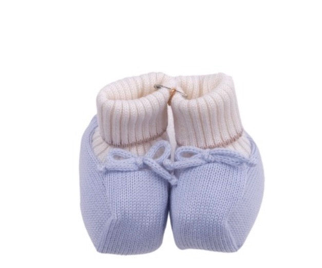 PRE ORDER - Bimbalo blue & beige booties