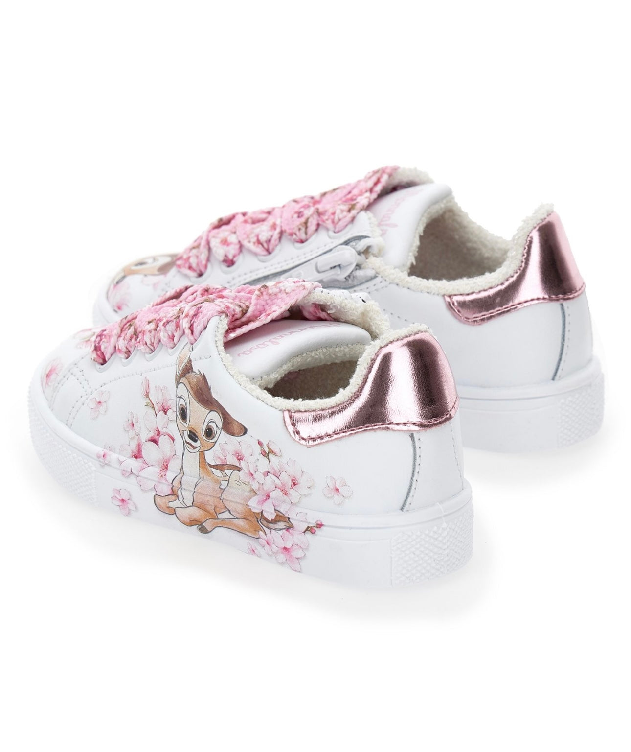 Monnalisa pink Bambi trainers