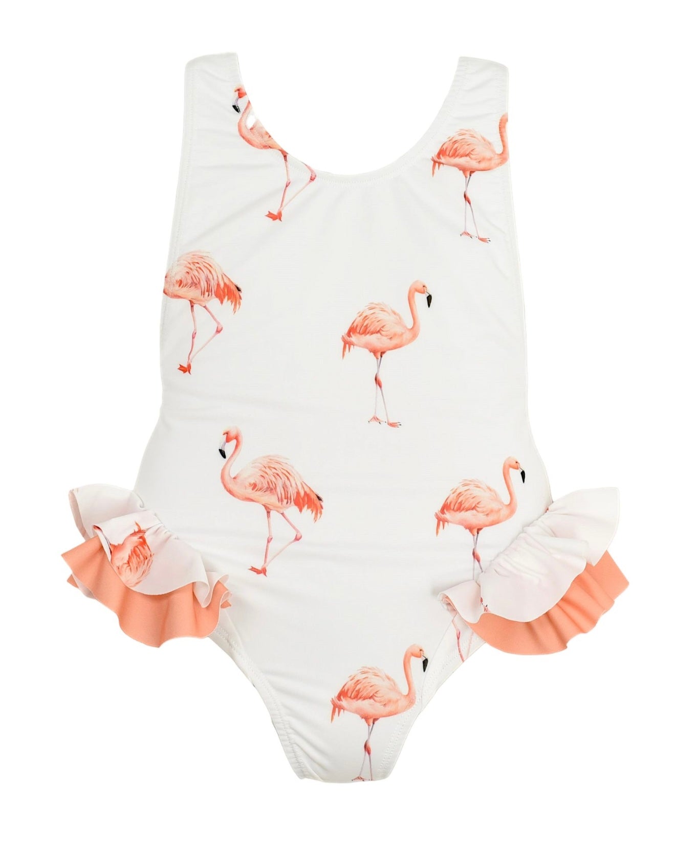 PRE ORDER - meia pata flamingo ‘Bahamas’ frilled swimsuit