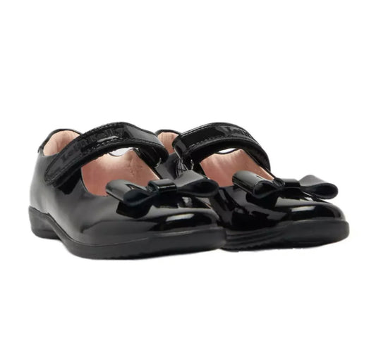 Lelli Kelly black patent ‘Perrie’ school shoes