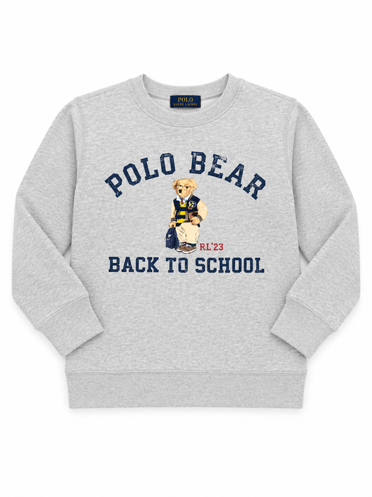 Ralph Lauren grey teddy bear sweatshirt