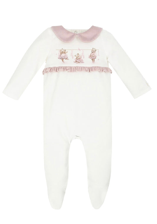 Jamiks baby girls ‘Charlene’ babygrow