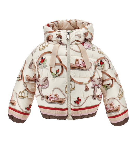 PRE ORDER - monnalisa Toy Story printed puffer coat