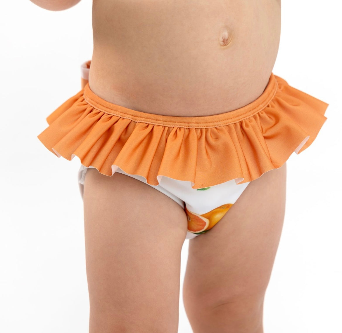 Meia pata orange swim pants