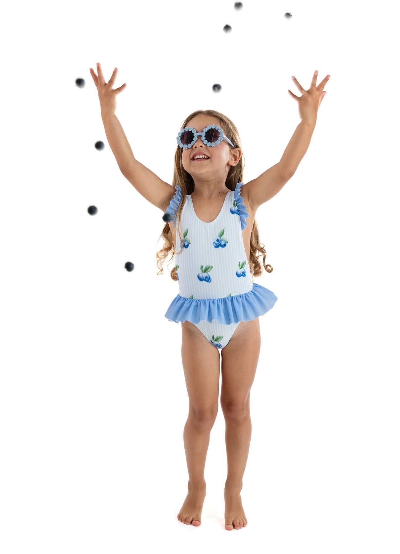 Meia pata girls blueberry’s ‘Ravello’ swimsuit