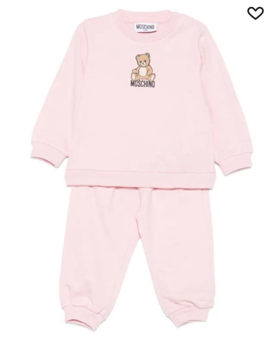 Moschino sugar rose teddy tracksuit