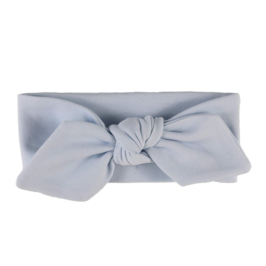 Baby Gi blue bow headband