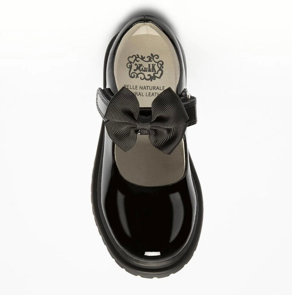 Lelli Kelly black patent ‘Maisie’ school shoes