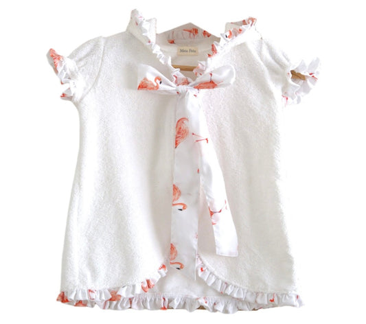 PRE ORDER - meia pata flamingo girls poncho