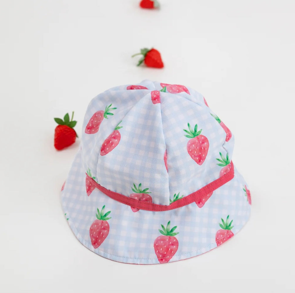 Meia pata strawberry sun hat