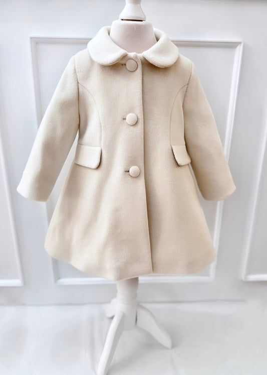 Bimbalo beige wool traditional coat