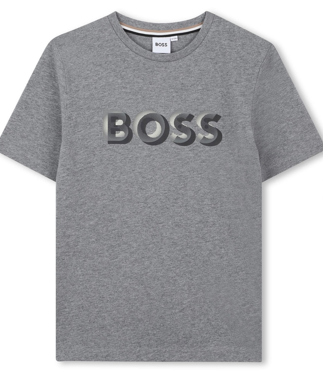 PRE ORDER - Boss grey & black logo T-shirt