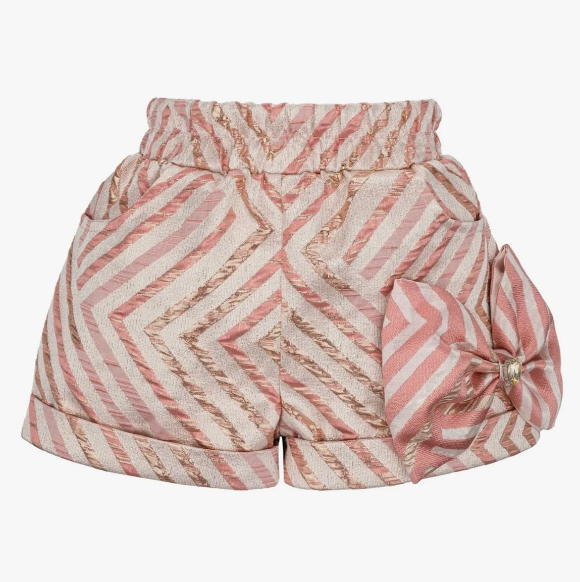 Daga sparkle blush short set