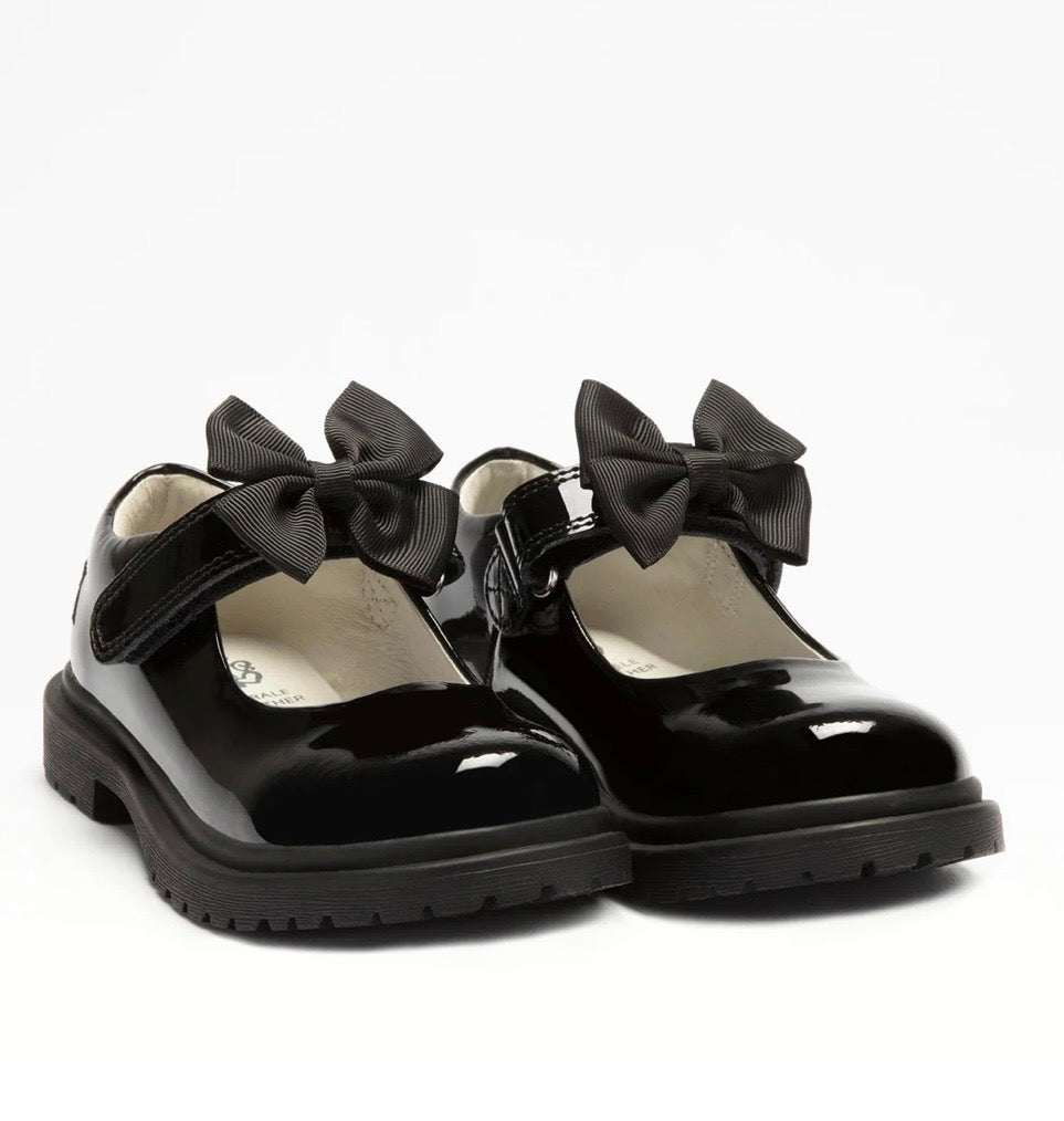 Lelli Kelly black patent ‘Maisie’ school shoes