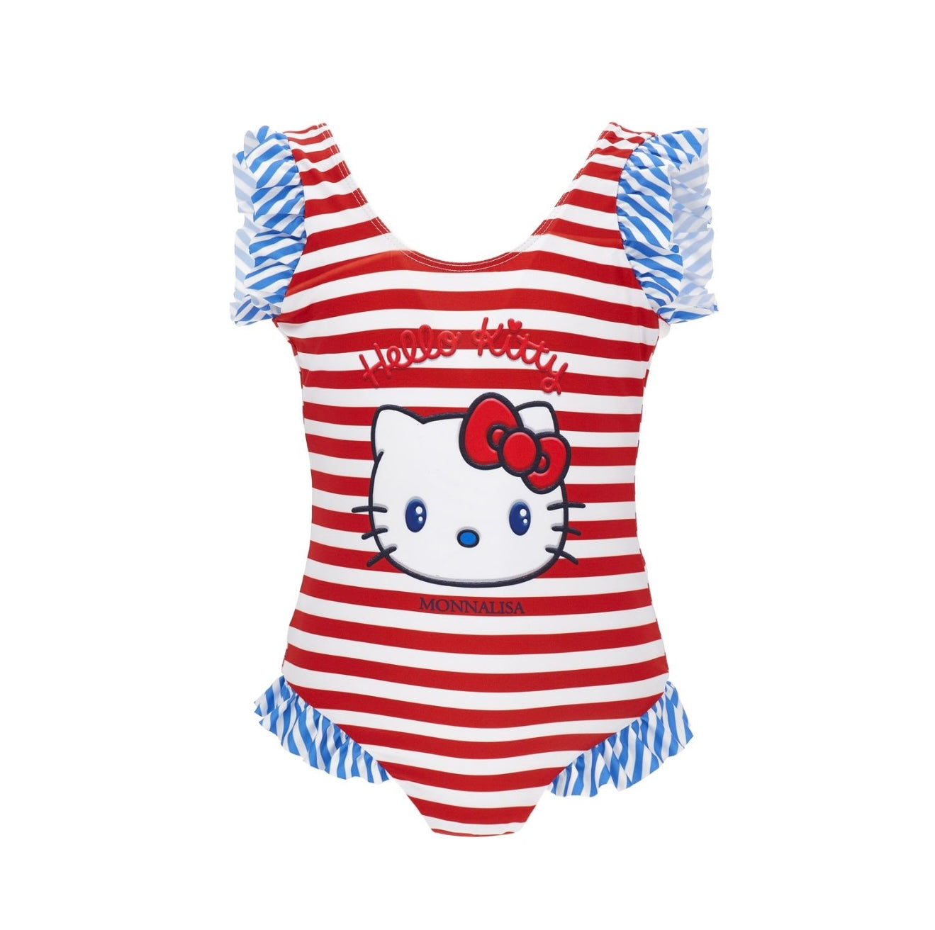 PRE ORDER - monnalisa hello kitty frilled swimsuit