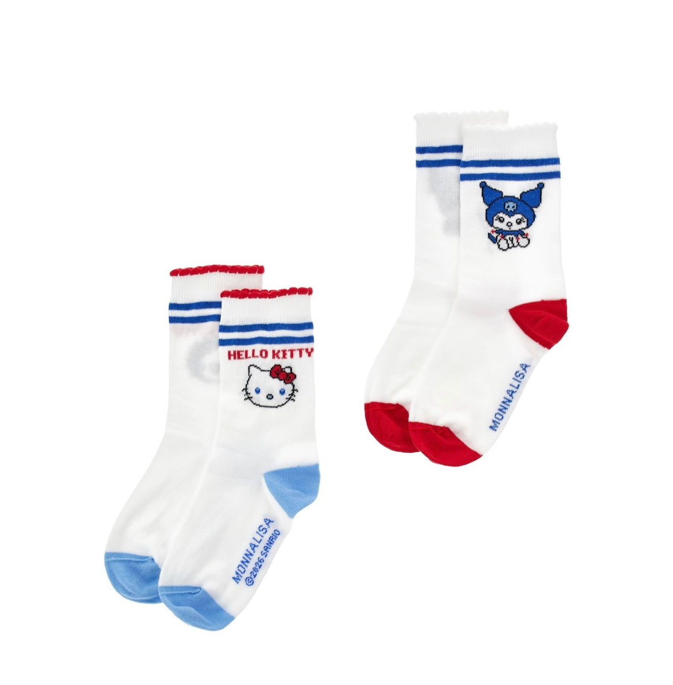 PRE ORDER - monnalisa hello kitty pack of socks