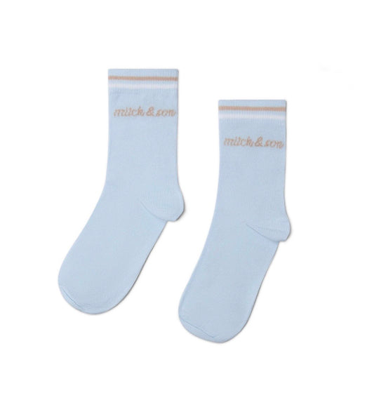 PRE ORDER - Mitch & Son Stuart pale blue socks