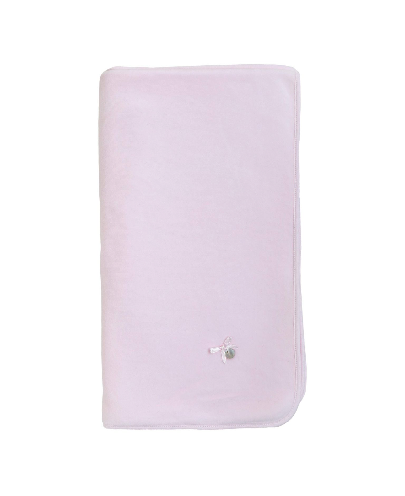 Baby Gi pink velour blanket