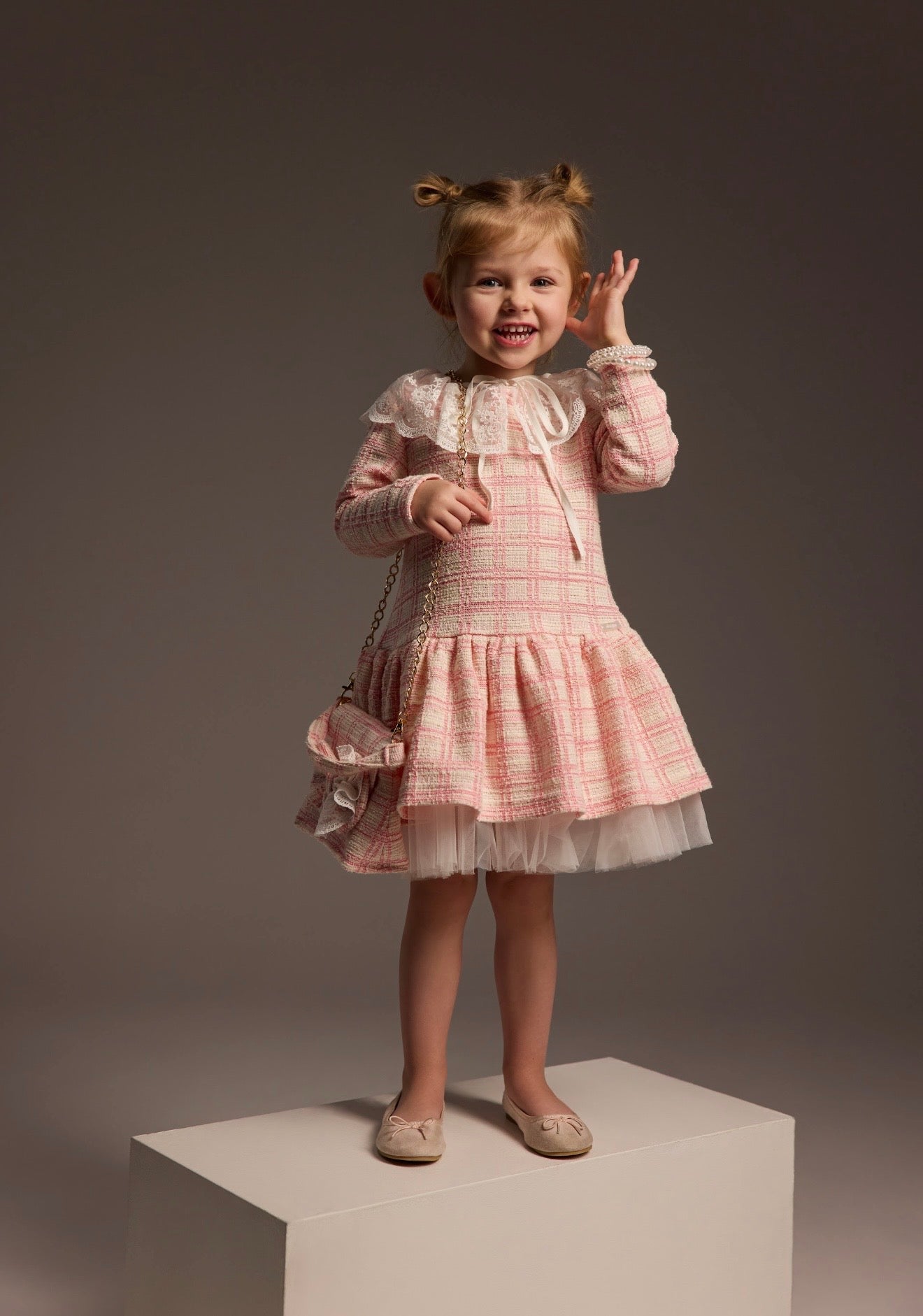 PRE ORDER - Daga ‘Lace & Grace’ lace collared dress