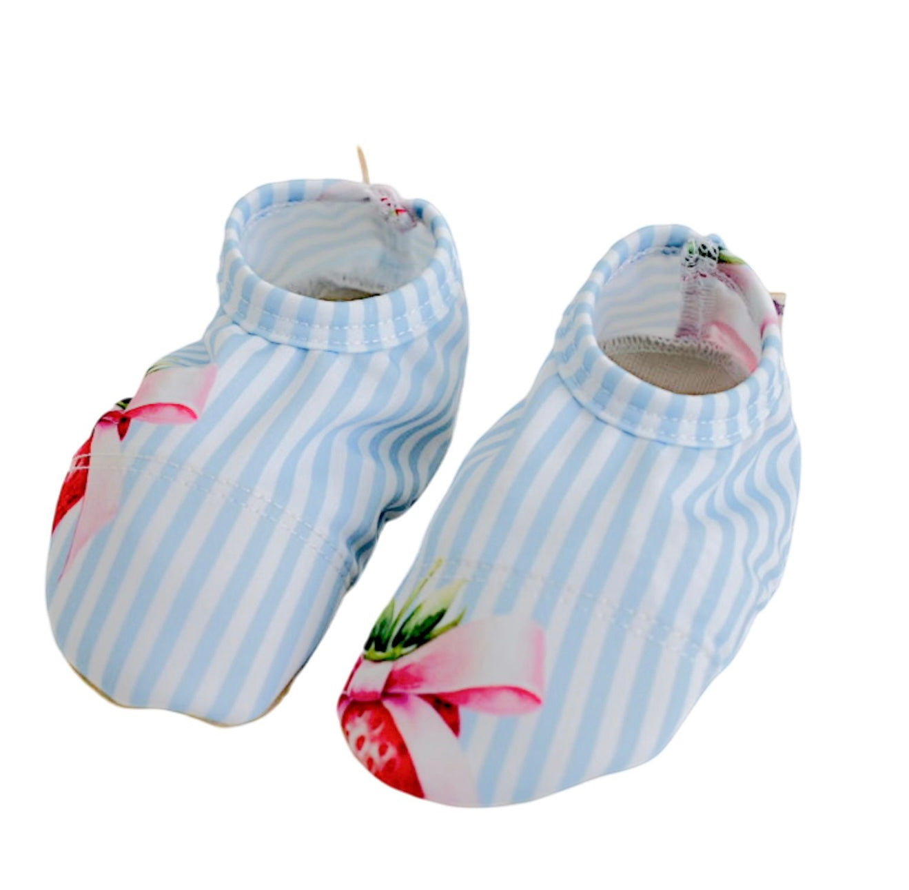 PRE ORDER - meia pata strawberry stripe non- slip shoe