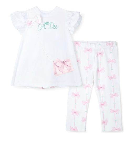 Adee ‘Rita’ white legging set