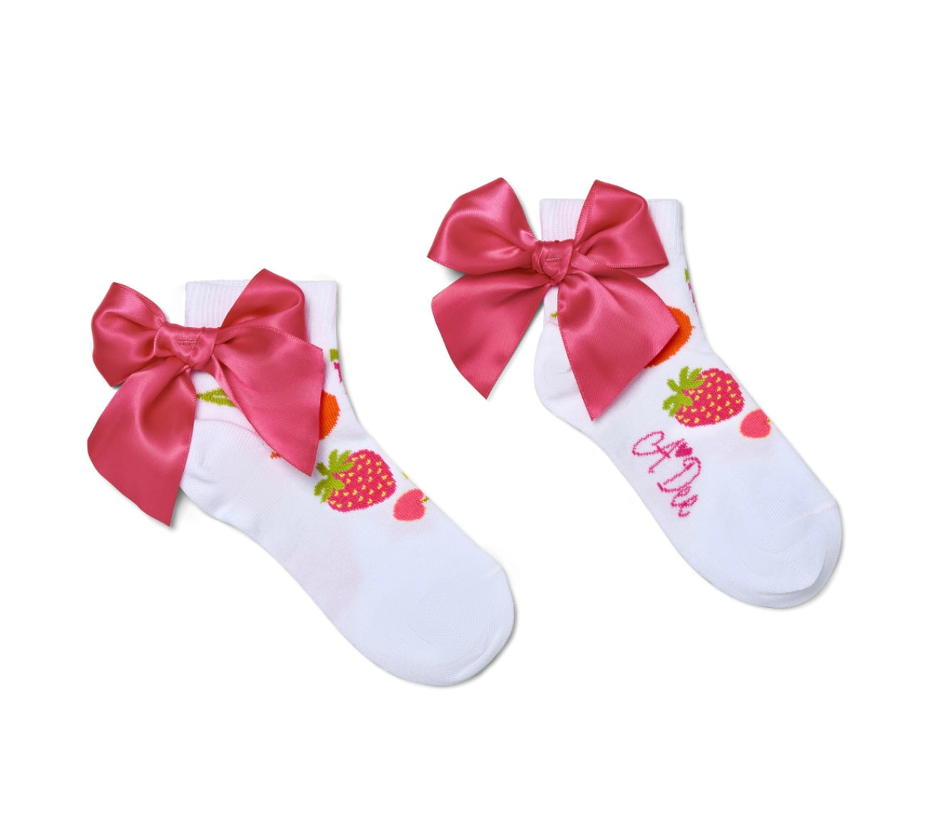 Adee ‘Tiara’ tutti frutti print ankle socks