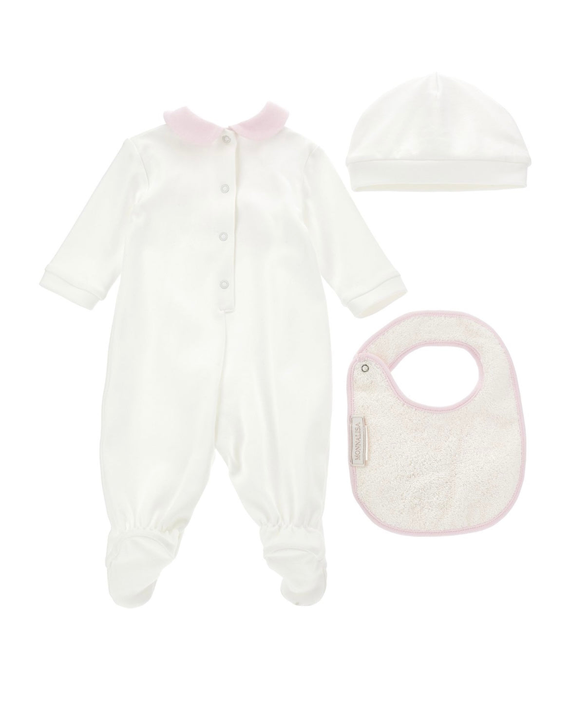 monnalisa dumbo 3 piece babygrow set