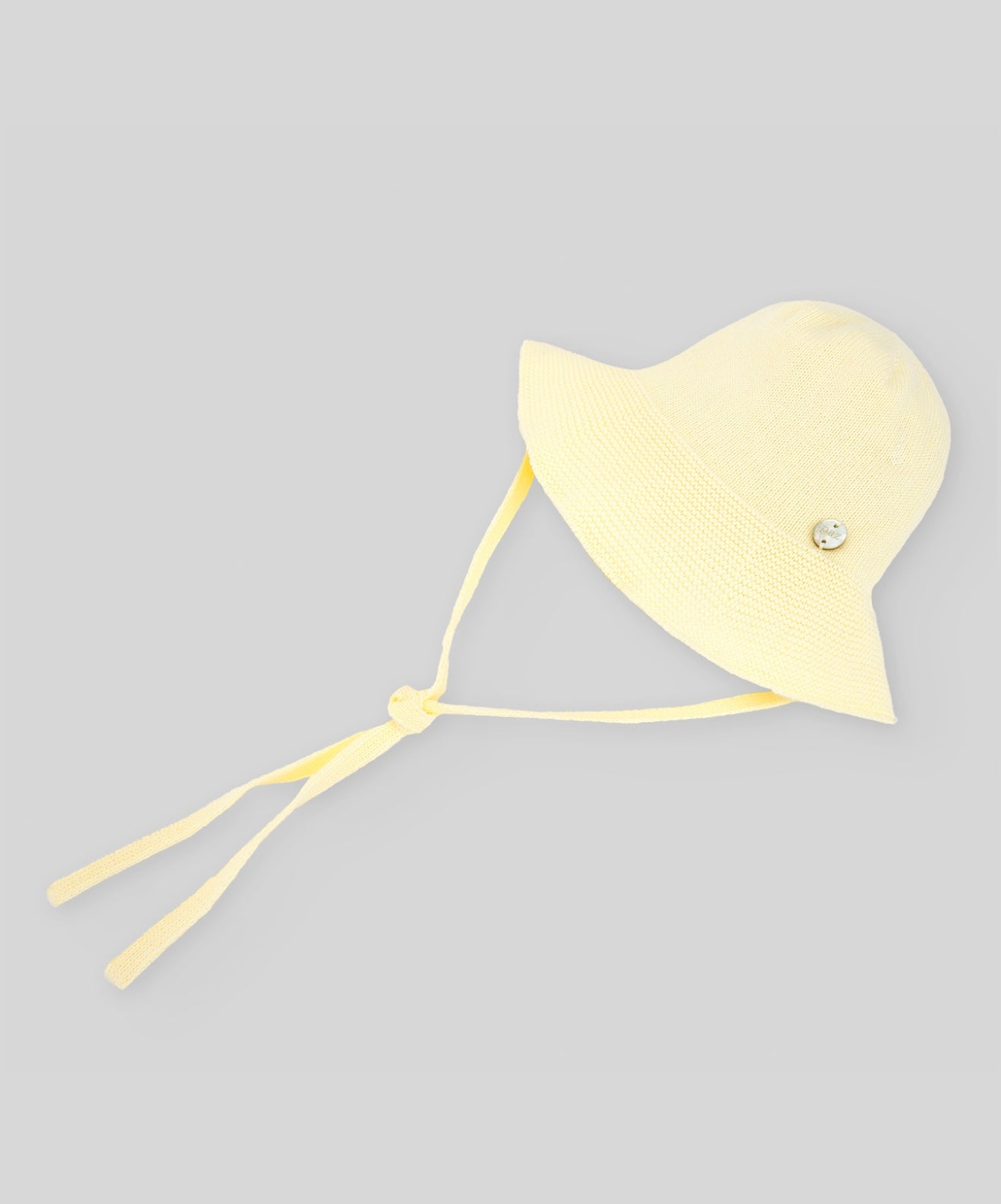 PRE ORDER - Paz yellow knit sunhat