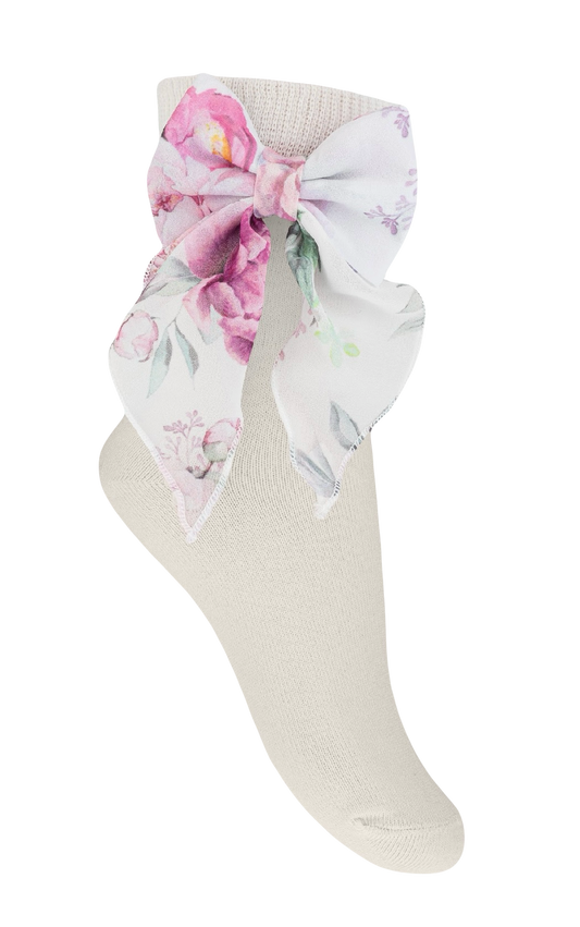 PRE ORDER - Daga blush harmony bow socks