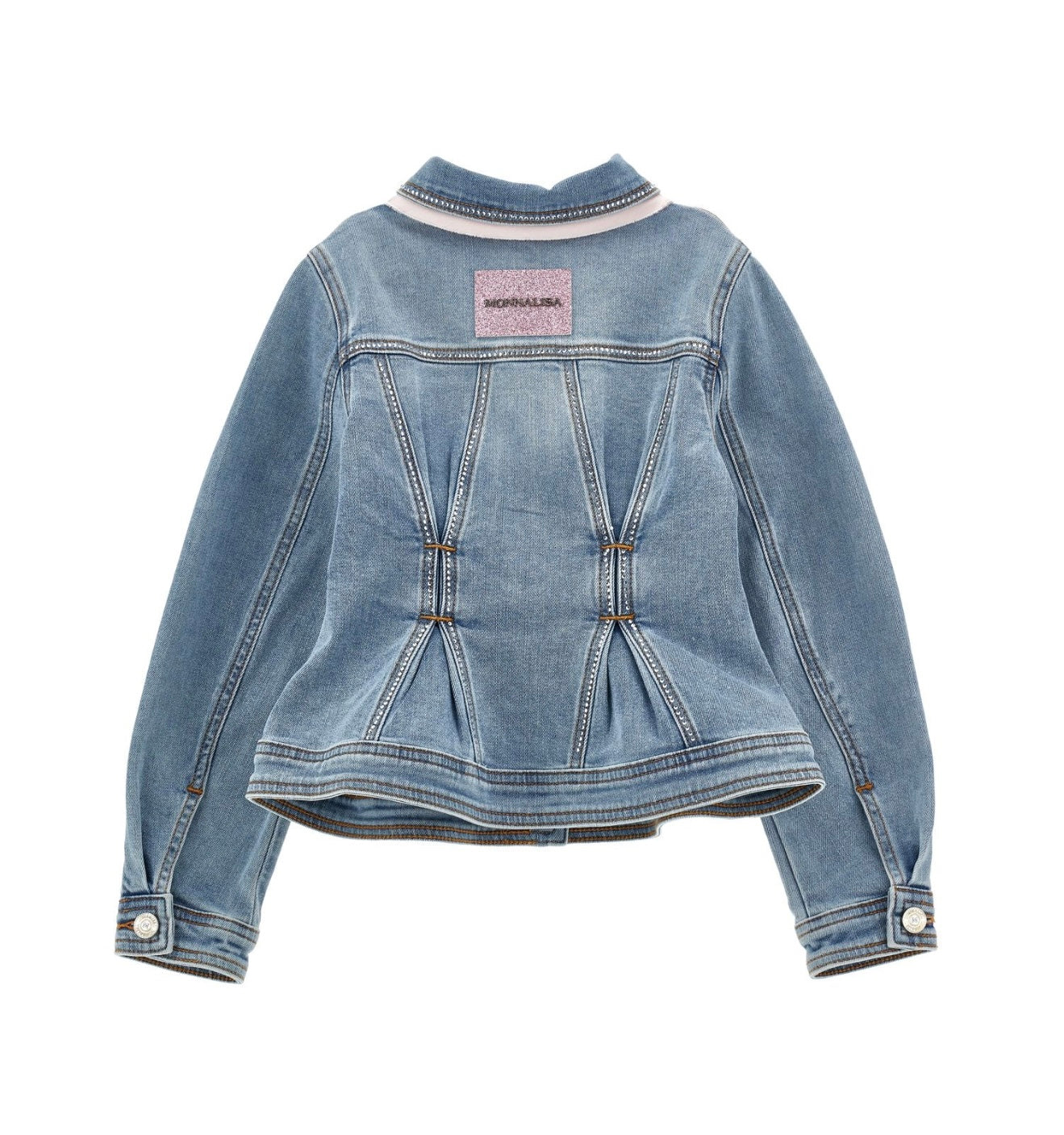 PRE ORDER - monnalisa diamanté denim jacket