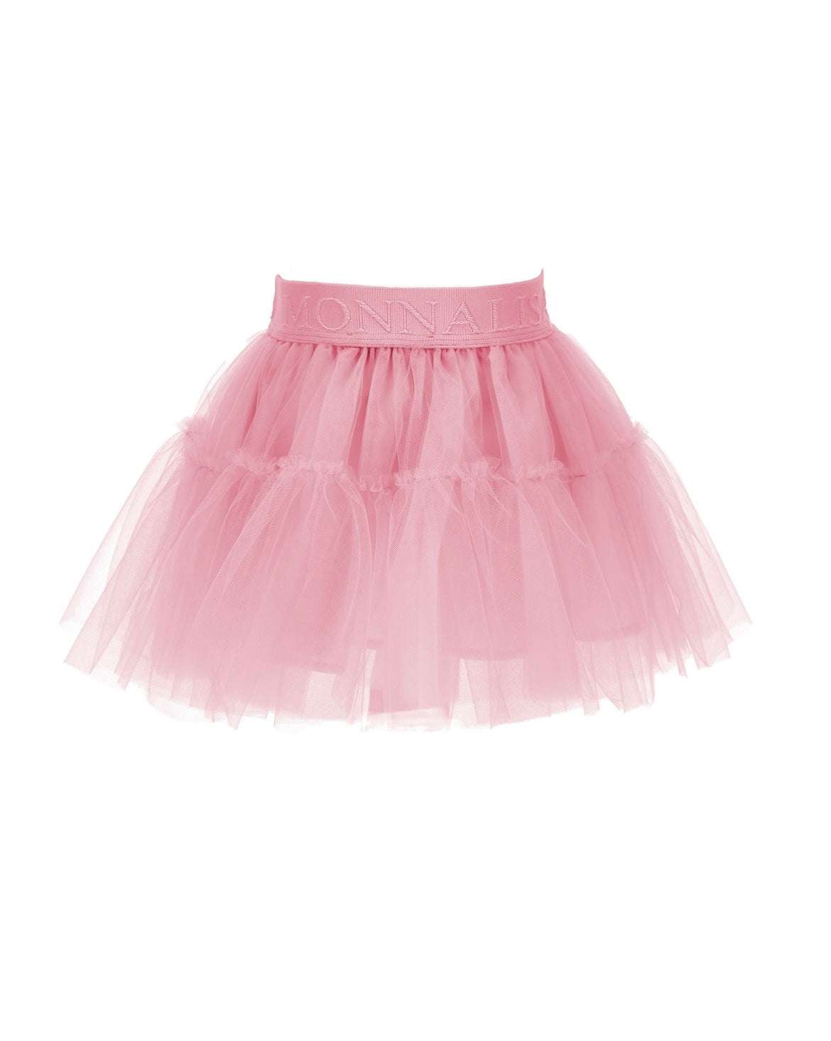 monnalisa pink tulle skirt