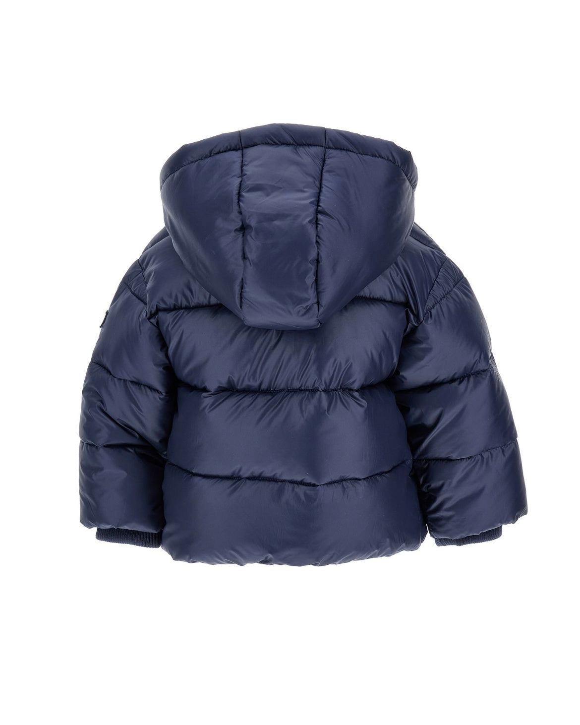 monnalisa navy Teddy pocket puffer coat