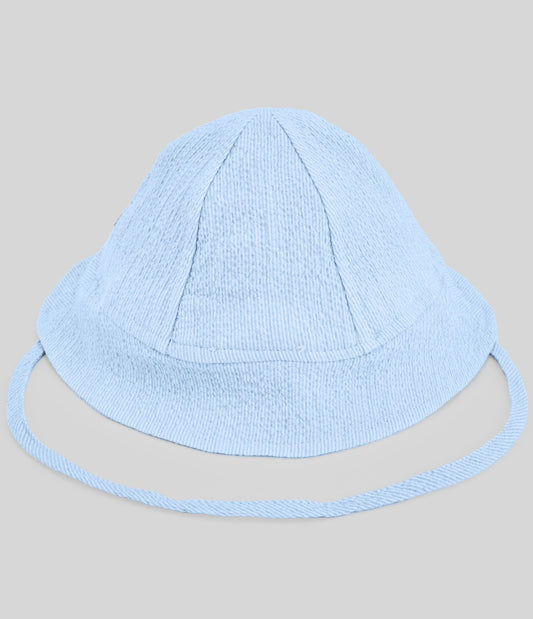 PRE ORDER - Paz blue striped sun hat