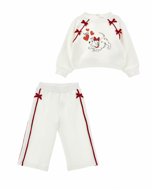 PRE ORDER - monnalisa 101 Dalmatian’s jogger set