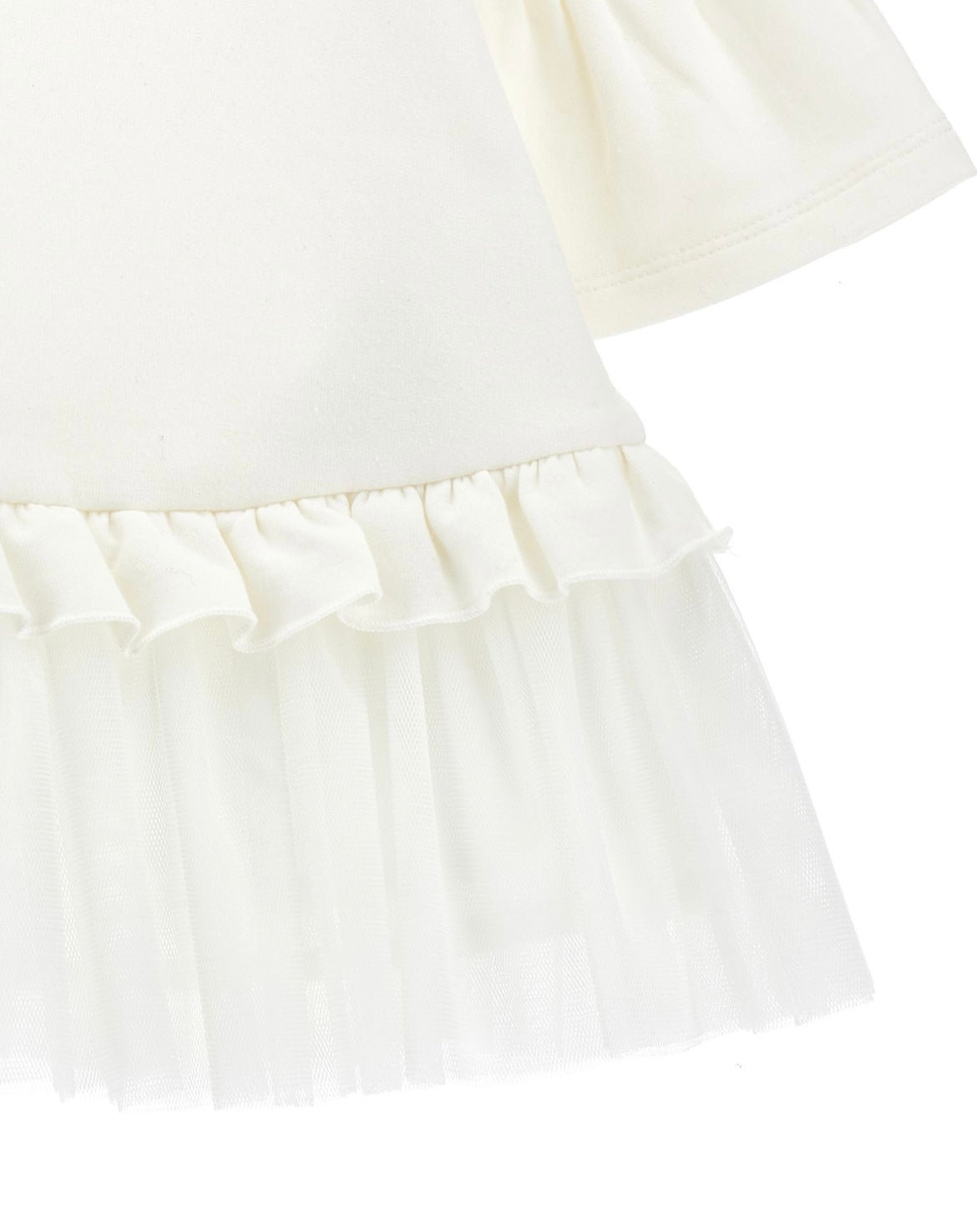 monnalisa Elsa frilled tulle dress