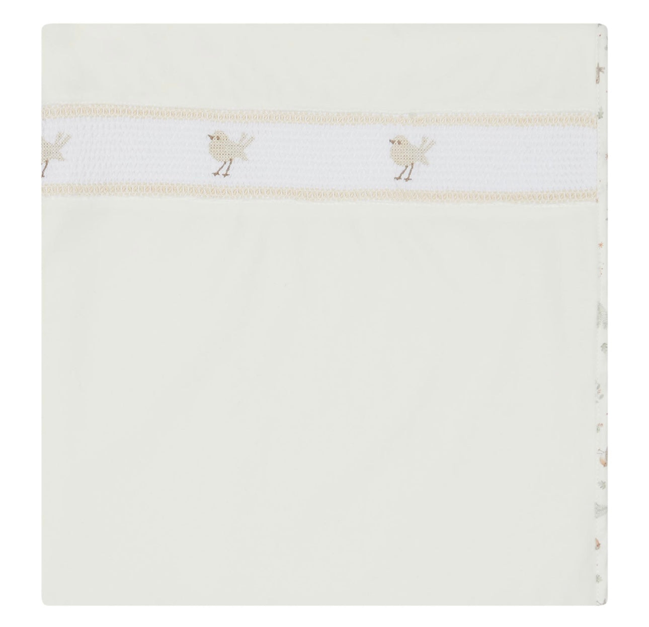 Deolinda birdie blanket - ivory