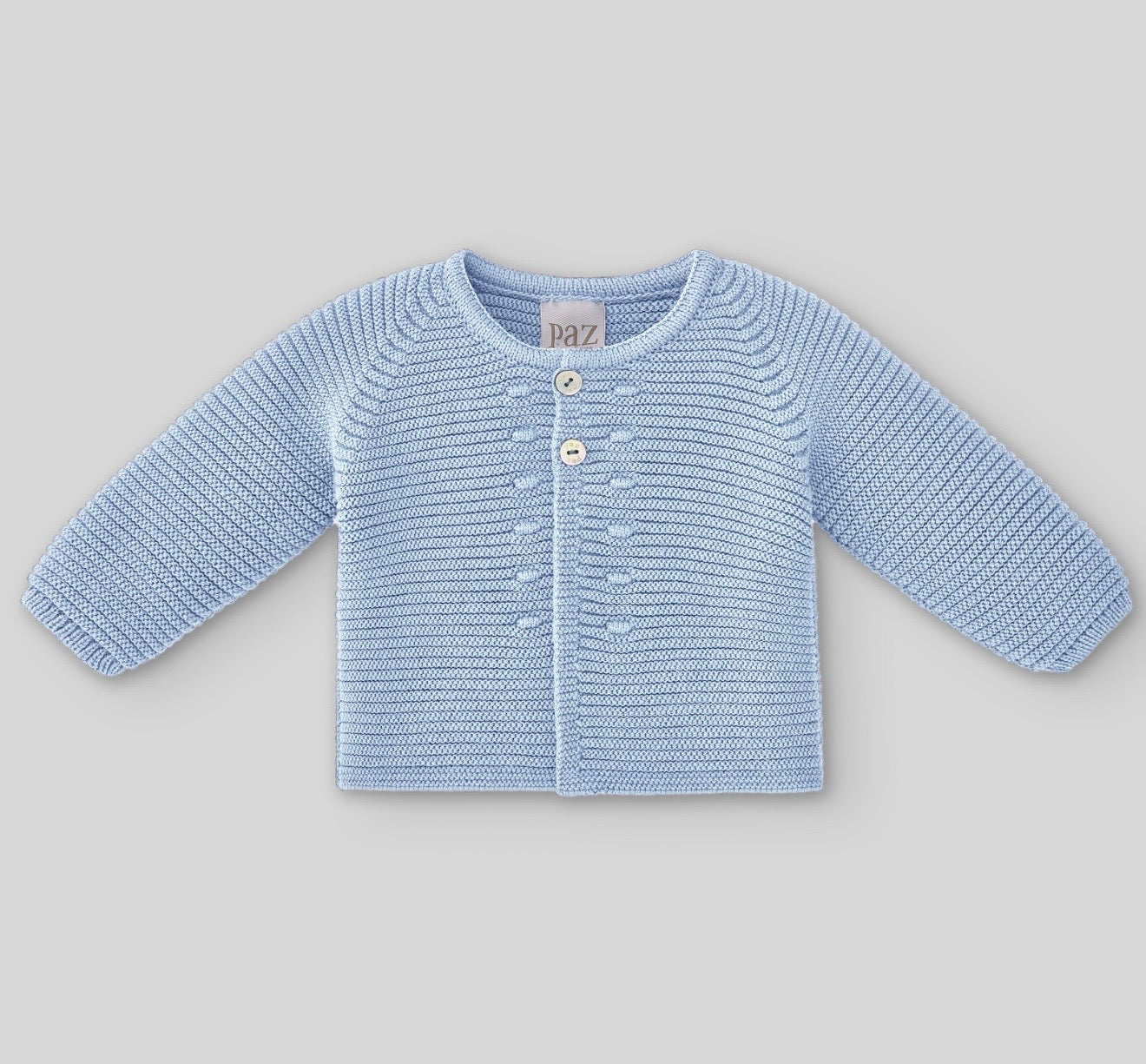 Paz Rodriguez blue knitted cardigan