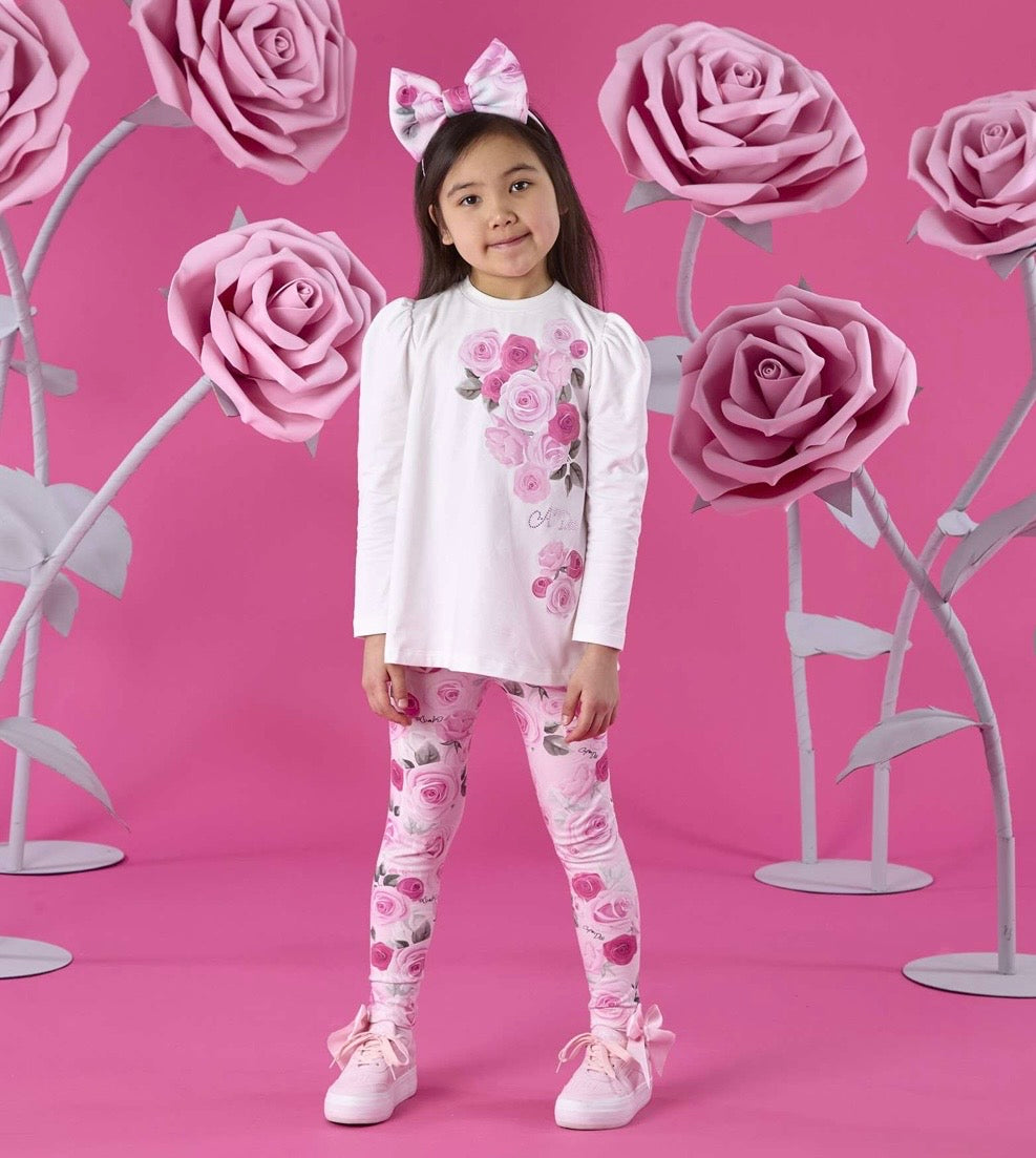 PRE ORDER - Adee Ayla roses legging set