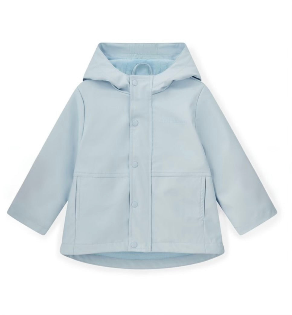 Mitch & son baby blue rain jacket