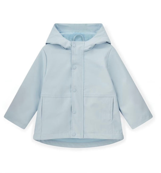 Mitch & son baby blue rain jacket
