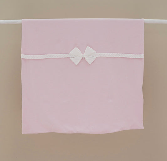 Ninnoah pink bow blanket