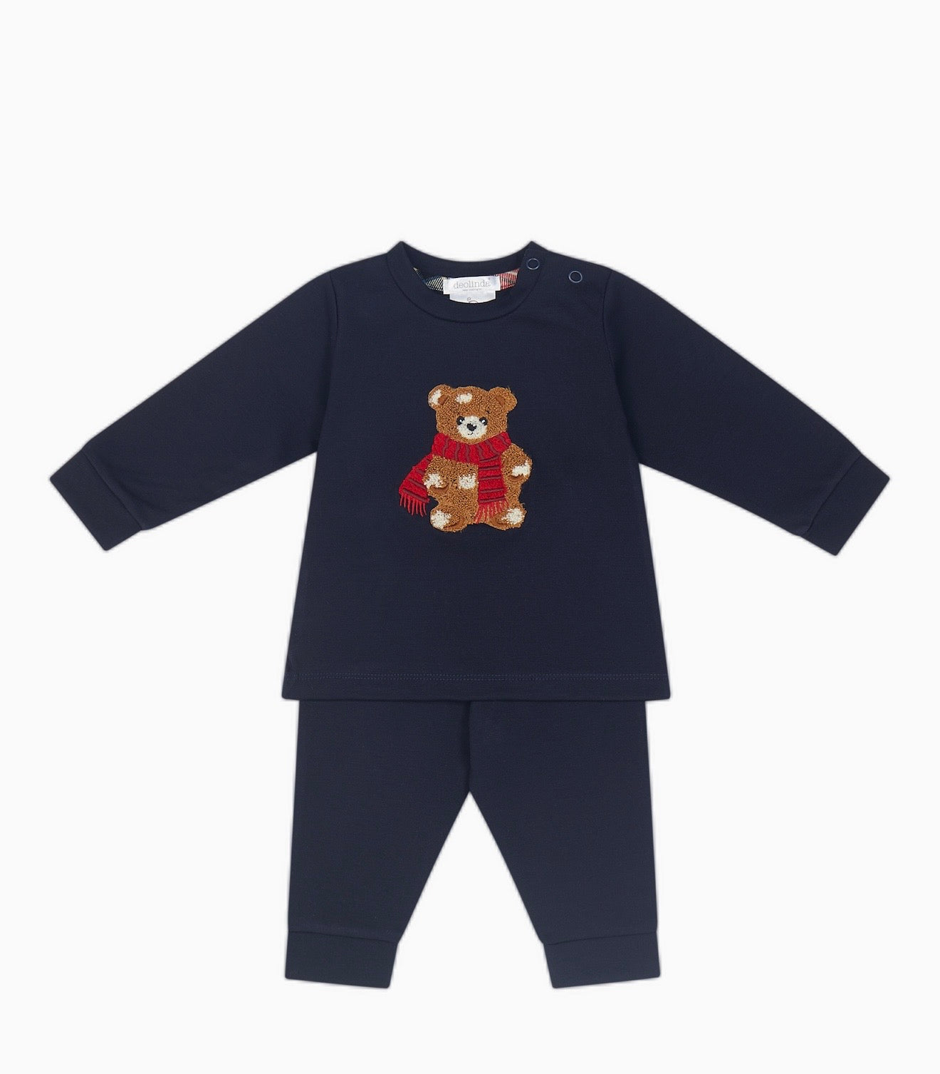 PRE ORDER - Deolinda navy Teddy tracksuit set
